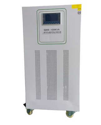 購入 100KVA三相電圧安定器の銅の満載1s応答 オンライン製造