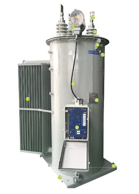 購入 500KVA 200Aオイルのタイプ変圧器19920V 200KV BILライン調整装置 オンライン製造