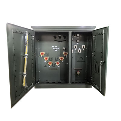 購入 300Kva 3相パッド搭載 トランスフォーマーループ供給 12470GrdY/7200V から 480Y/277 オンライン製造