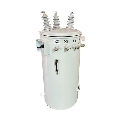 購入 30kva 3相ポール搭載 ステップアップ オイルパワー 電気トランスフォーマー 12KV から 208V オンライン製造
