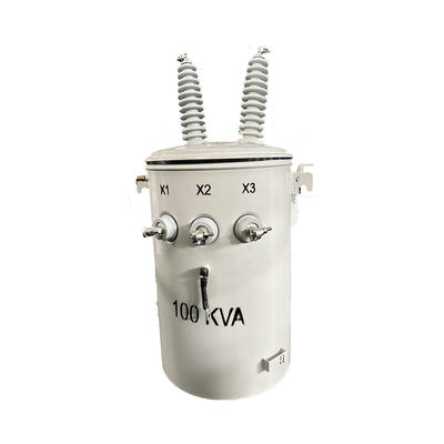 購入 シングルフェーズ・ポール・マウントトランスフォーマー 23KV~240V ANSI IEEE 規格を満たす オンライン製造