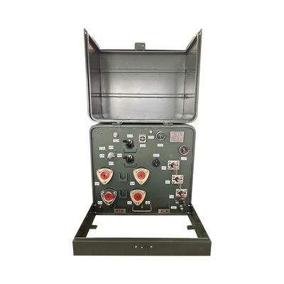 購入 37.5kva  Single Phase Pad Mounted Distribution Transformer Oil Immersed 12000v To 240v 304 Stainless Stee オンライン製造