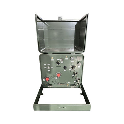 購入 75kva シングルフェーズパッド搭載 トランスフォーマーループ供給 34500GrdY/19950 から 240/120V 双回転 オンライン製造