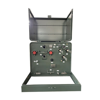 購入 200KVA 単相パッド搭載 トランスフォーマー オイル浸水式 電源配送 トランスフォーマー 34500V から 240V オンライン製造