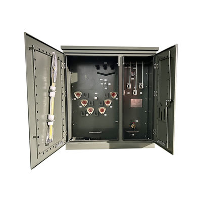 購入 112.5kva 3相パッドマウントトランスフォーマー 電気トランスフォーマー 12000Vから208V 2016 ANSI CSA 標準を満たす オンライン製造