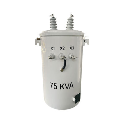 購入 75kva オイル シングルフェーズ 上部 ポール マウント ディストリビューション トランスフォーマー 4160GrdY/2400 から 120/240V オンライン製造