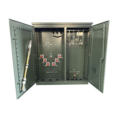 購入 2500 Kva 3相パッド搭載電源トランスフォーマー 高電圧 35KV から 480V オンライン製造