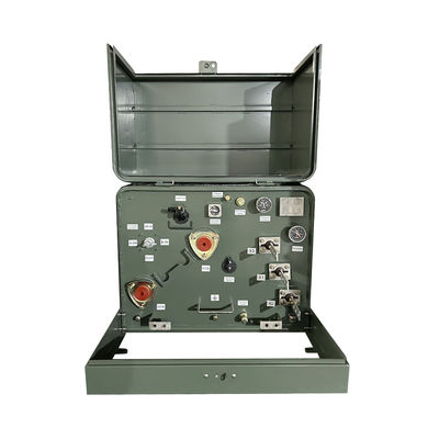 購入 100kva シングルフェーズパッドマウントトランスフォーマー ステップダウン電源トランスフォーマー 4160V から 240V ANSI / IEEE C57 オンライン製造
