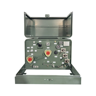 購入 50kva シングルフェーズパッド 配送トランスフォーマーオイル 浸水 12.47KV から 120V 304ステンレスタンク オンライン製造