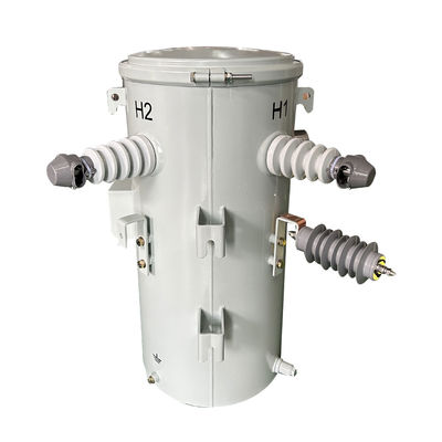 購入 10 Kva シングルフェーズ電源ポール トランスフォーマー 配送 双電圧 13.8KV 4.16KV から 120V DOE 2016 規格 オンライン製造