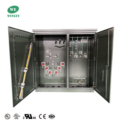 購入 1000Kva 3相パッド搭載 トランスフォーマーループ供給 34.5KV から 208V UL認証 オンライン製造
