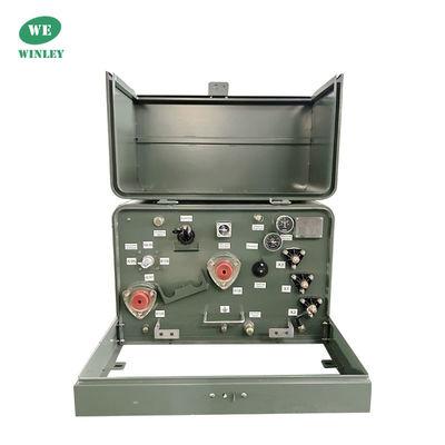 購入 50kva シングルフェーズパッドマウント トランスフォーマー オイル浸透配送 トランスフォーマー 13800V ANSI / IEEE C57 オンライン製造
