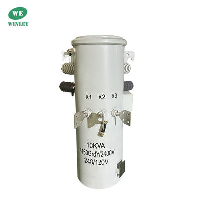 購入 10KVA 単相 ポール 搭載 配送 トランスフォーマー 油浸し 4160V メーカー オンライン製造