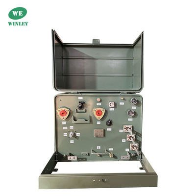 購入 25 kVA Single-Phase Pad Mounted Distribution Transformer 12.47KV To 120V  Meets DOE 2016  CSA ANSI IEEE Standards オンライン製造