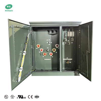 購入 200Kva 3相パッド搭載 トランスフォーマー オイル浸水 4160V から 208V オンライン製造