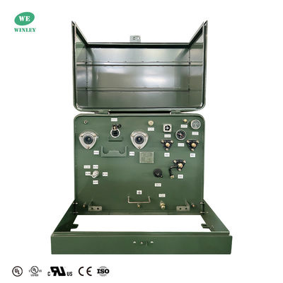 購入 50Kva シングルフェーズパッド搭載配送トランスフォーマー 22860GrdY/13200 IEEE/ANSI/DOE 2016規格 オンライン製造