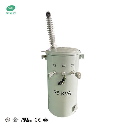 購入 75 kVA 電柱変圧器 単相電柱設置架空配電 34.5kV～120V ANSI IEEE DOE 2016 規格 オンライン製造