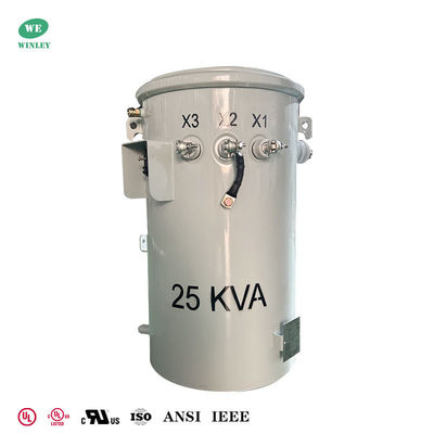購入 25kva  Power Pole Transformer Step Down 6600v To 120v 240v Electric Transformer Price オンライン製造