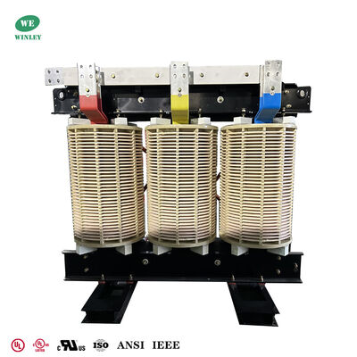 購入 220°C級 隔熱 2000kva VPI トランスフォーマー 6.9kv から 480V 中電圧 乾型 トランスフォーマー オンライン製造