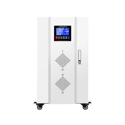 購入 50KVA理性的な三相電圧安定器LED LCDの表示 オンライン製造