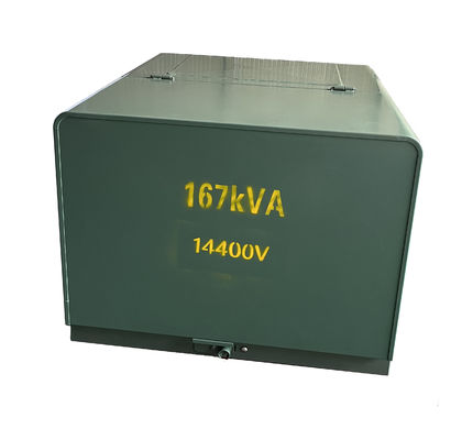 167KVA単一フェーズオイルのタイプ変圧器34500V 19920V 480Y 277V