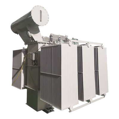 オイルは屋外の配電変圧器 3000kva の中電圧を浸しました