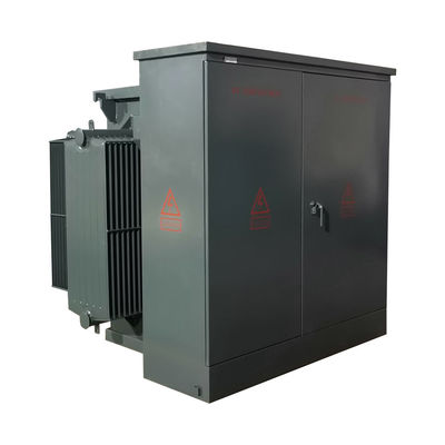 3 相屋外 10KV 油入ペデスタル パッド マウント変圧器 500KVA
