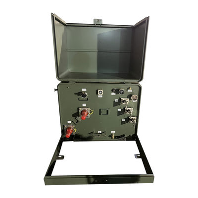 167kva 1フェーズパッド トランスフォーマーマウント オイル 12.4kv 外部浸水
