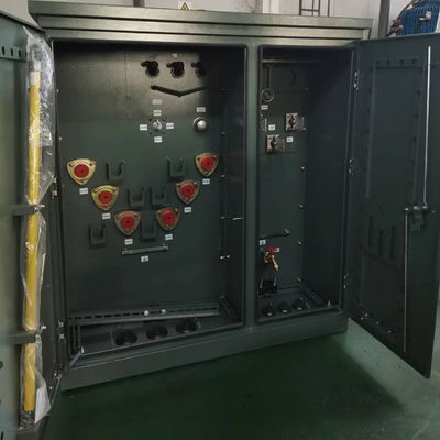 45kva 3相パッド搭載 オイル型電源配送トランスフォーマー