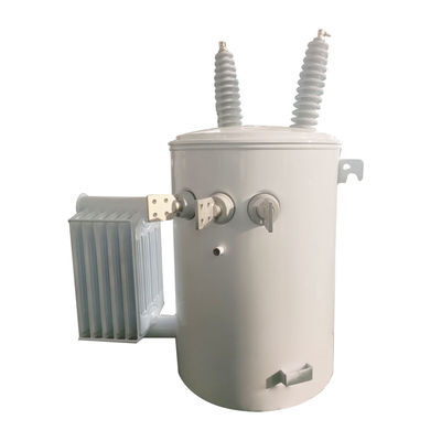 シングルフェーズ100KVA ポールマウント トランスフォーマー 配送 13.8Kv