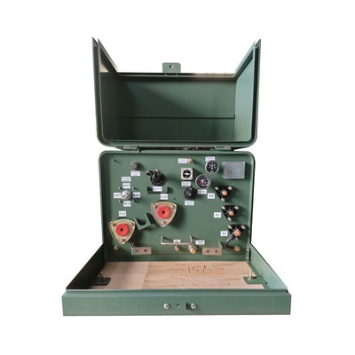 1フェーズパッド 搭載 15kvaループフード トランスフォーマー 34.5kv 13.2kv 7.6 Kv