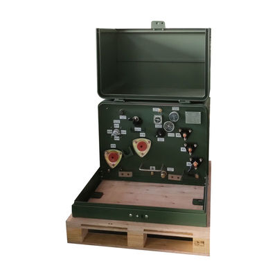 オイルタイプ 12470V 240V 二次電圧 単相パッド搭載 トランスフォーマー 100kVA