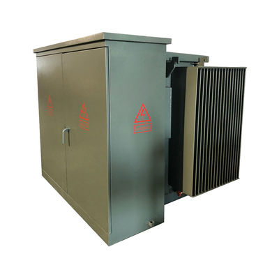 3000Kva 三相パッドマウント トランスフォーマー オイル 浸水配送 24.94KV から 480V