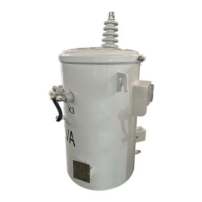 単相ポール搭載トランスフォーマー 電源 25Kva ANSI IEEE 標準 12.47KV