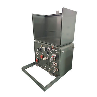100Kva シングルフェーズパッド 装着 トランスフォーマー オイル 浸水式 電源配送 34.5Kv から 240v
