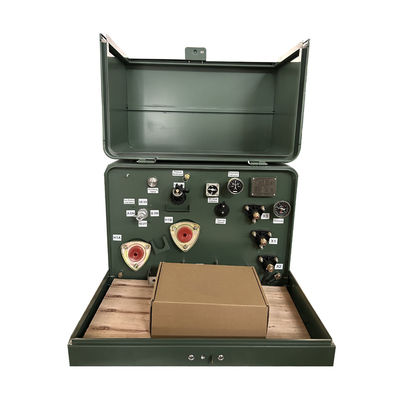 パッドマウント トランスフォーマー 単相油型 12470V から 120V 37.5Kva