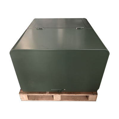 配送パッドに装着されたトランスフォーマー 25kva シングルフェーズ 12470v 220v オイル浸透