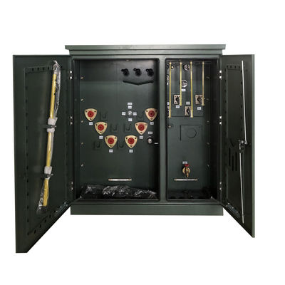 300Kva 3相パッド搭載 トランスフォーマーループ供給 13800V から 208Y120V