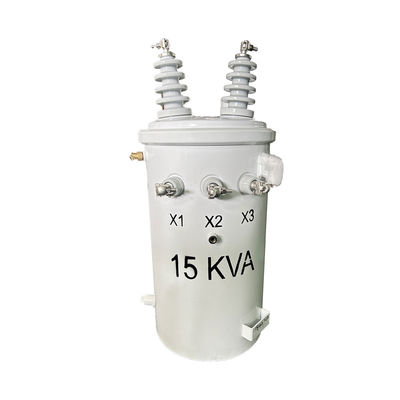 15kva シングルフェーズ上部配送 トランスフォーマー オイル 浸水 13200GrdY/7620