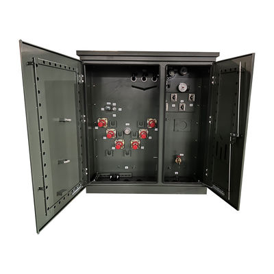 100Kva 3相電圧トランスフォーマー パッド搭載トランスフォーマー ANSI/IEEE規格 34500V から 208V