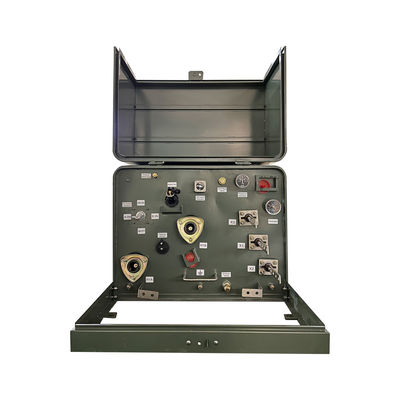 100Kva シングルフェーズパッド搭載配送トランスフォーマー 12470V から 240V
