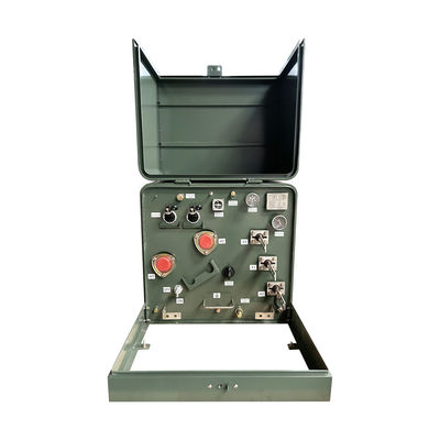 75KVA シングルフェーズパッド搭載 トランスフォーマー 屋外 ANSI C57 24.94V から 120V