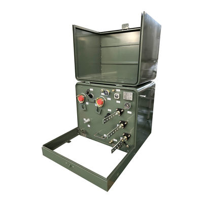 100kva シングルフェーズパッド搭載 トランスフォーマー 住宅用 屋外 アンシ C57 34.5v から 120v