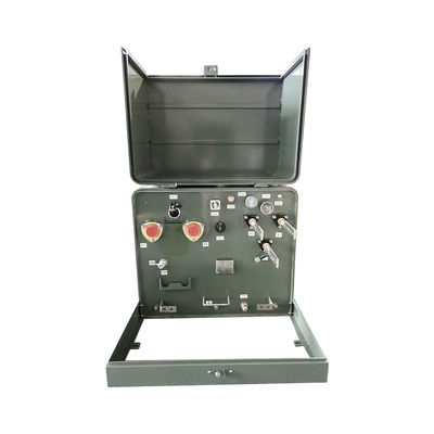 200KVA シングルフェーズパッドマウントトランスフォーマー IEEE ANSI 34500V から 120V