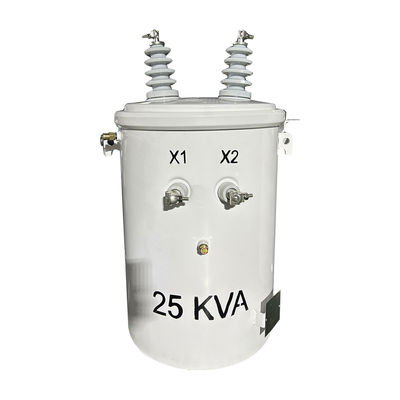 25KVA 単相極配送変圧器 12470V から 277V ANSI IEEE
