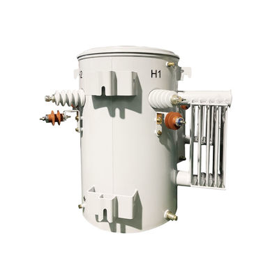 単相空頭ポール搭載配送トランスフォーマー 167kva 12kv