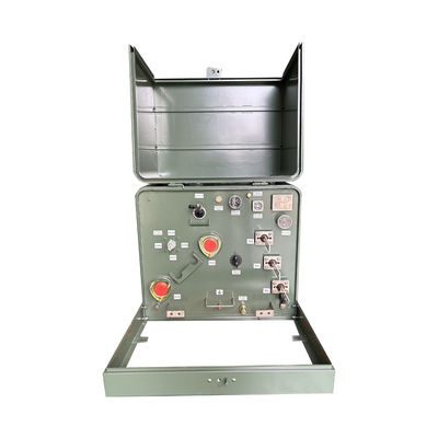 100KVA シングルフェーズパッドマウント住宅トランスフォーマー 34.5KV から 240V 120V デュアルワイリング 屋外用