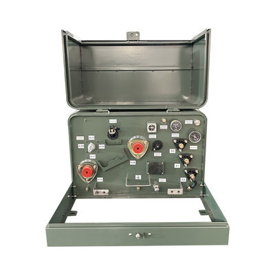 15kVA シングルフェーズパッド搭載 トランスフォーマー 304SS オイル浸水配送 13.2KV から 240V オーダーメイド