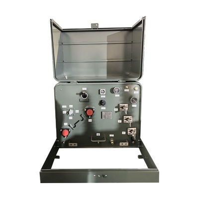167 Kva 単相パッド搭載電源配送トランスフォーマー IEEE ANSI 標準 34.5KV から 240/120V
