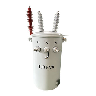 167 Kva シングルフェーズ・ポール・マウント トランスフォーマー パワー 35KV ANSI/IEEE 標準 C5712.20